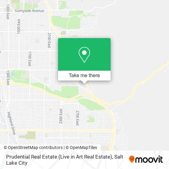 Prudential Real Estate (Live in Art Real Estate) map