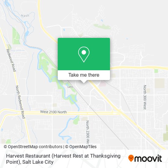 Mapa de Harvest Restaurant (Harvest Rest at Thanksgiving Point)