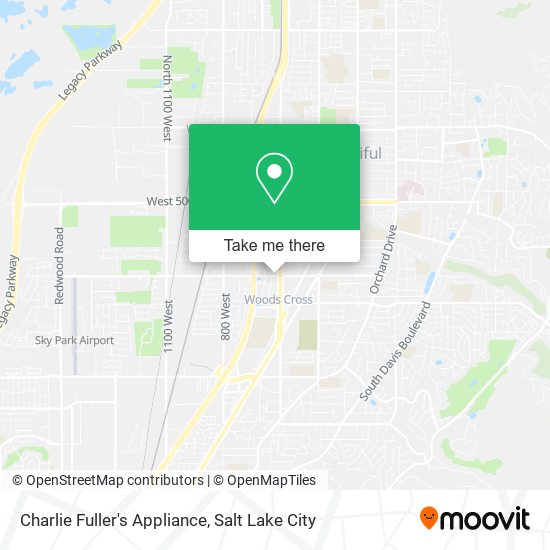 Mapa de Charlie Fuller's Appliance