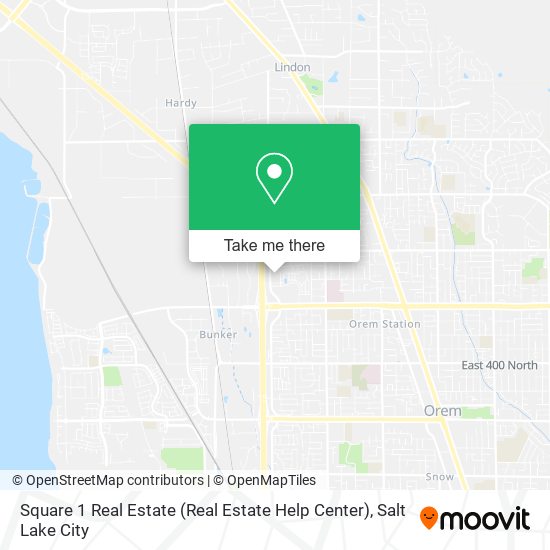 Mapa de Square 1 Real Estate (Real Estate Help Center)