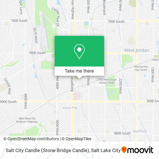 Salt City Candle (Stone Bridge Candle) map