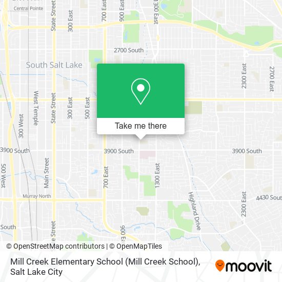 Mill Creek Elementary School map