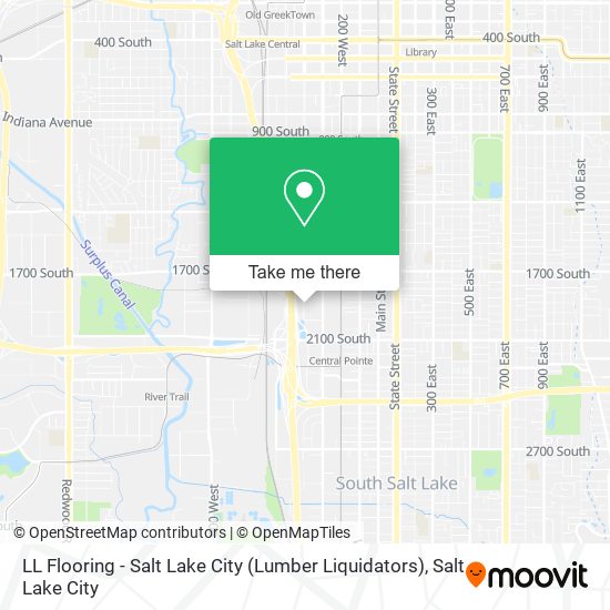 LL Flooring - Salt Lake City (Lumber Liquidators) map