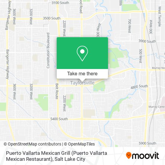 Puerto Vallarta Mexican Grill map
