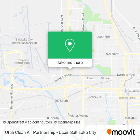 Utah Clean Air Partnership - Ucair map