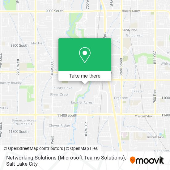 Networking Solutions (Microsoft Teams Solutions) map