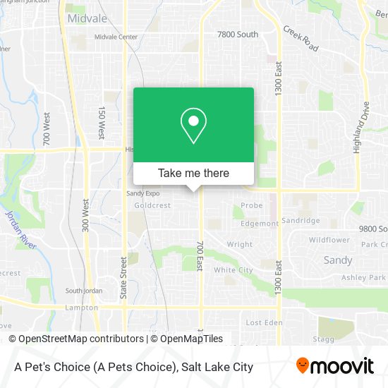 Mapa de A Pet's Choice (A Pets Choice)