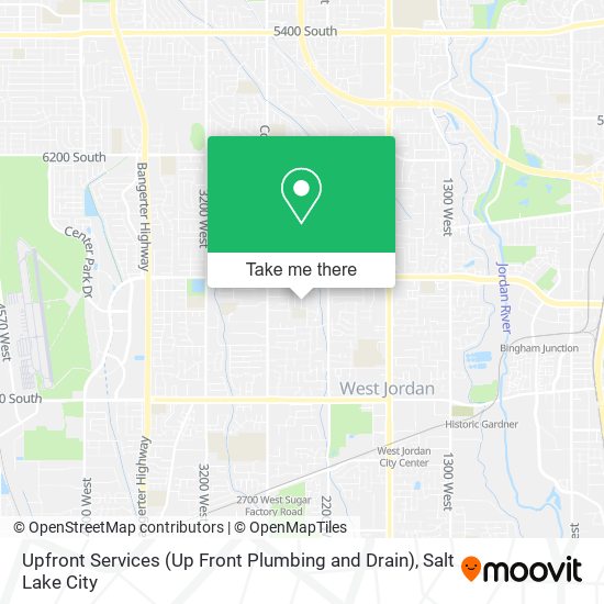 Upfront Services (Up Front Plumbing and Drain) map