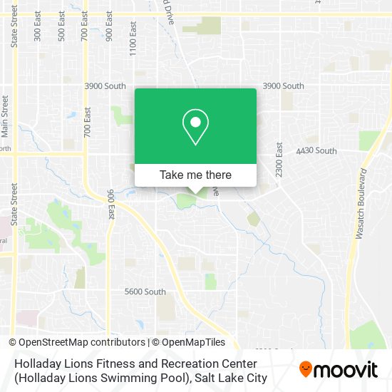 Mapa de Holladay Lions Fitness and Recreation Center (Holladay Lions Swimming Pool)