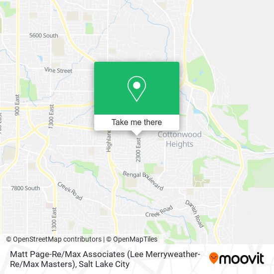 Matt Page-Re / Max Associates (Lee Merryweather-Re / Max Masters) map