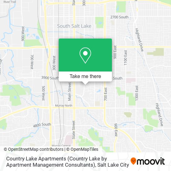 Mapa de Country Lake Apartments (Country Lake by Apartment Management Consultants)