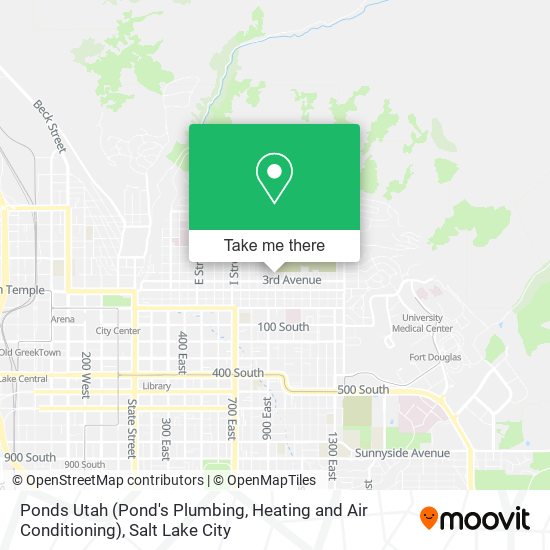 Ponds Utah (Pond's Plumbing, Heating and Air Conditioning) map