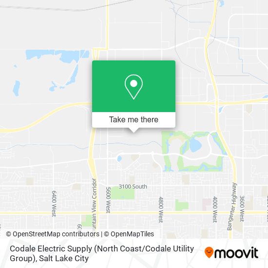 Mapa de Codale Electric Supply (North Coast / Codale Utility Group)