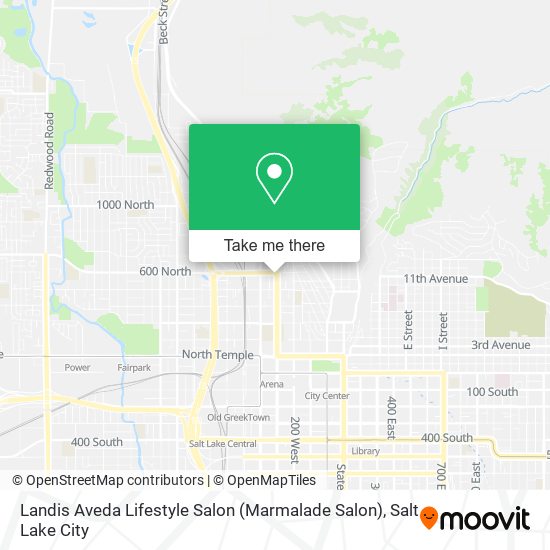 Landis Aveda Lifestyle Salon (Marmalade Salon) map