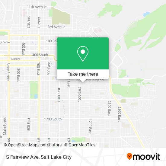 S Fairview Ave map