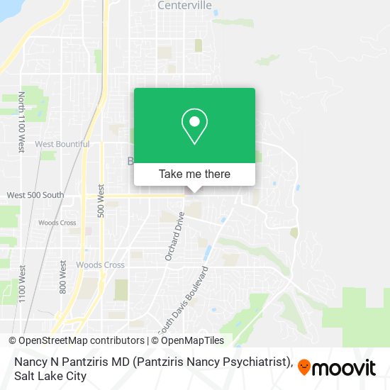 Nancy N Pantziris MD (Pantziris Nancy Psychiatrist) map