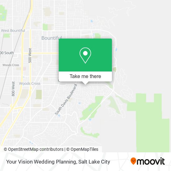 Your Vision Wedding Planning map