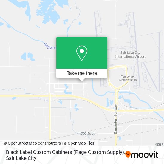 Mapa de Black Label Custom Cabinets (Page Custom Supply)