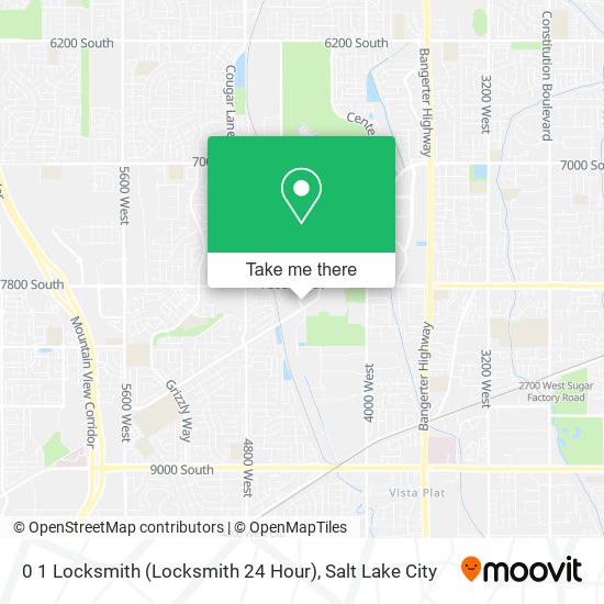 0 1 Locksmith (Locksmith 24 Hour) map