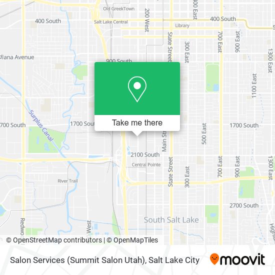 Mapa de Salon Services (Summit Salon Utah)