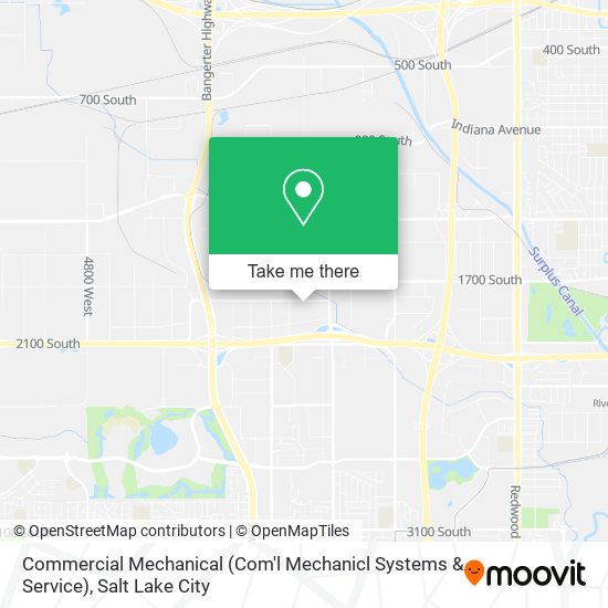 Commercial Mechanical (Com'l Mechanicl Systems & Service) map