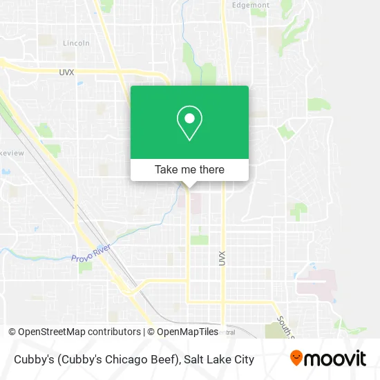 Mapa de Cubby's (Cubby's Chicago Beef)