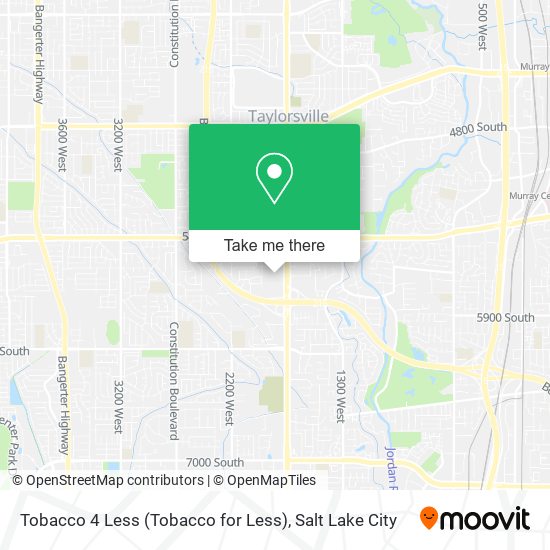 Tobacco 4 Less (Tobacco for Less) map