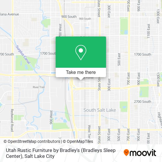 Mapa de Utah Rustic Furniture by Bradley's (Bradleys Sleep Center)