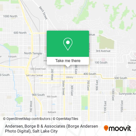 Andersen, Borge B & Associates (Borge Andersen Photo Digital) map