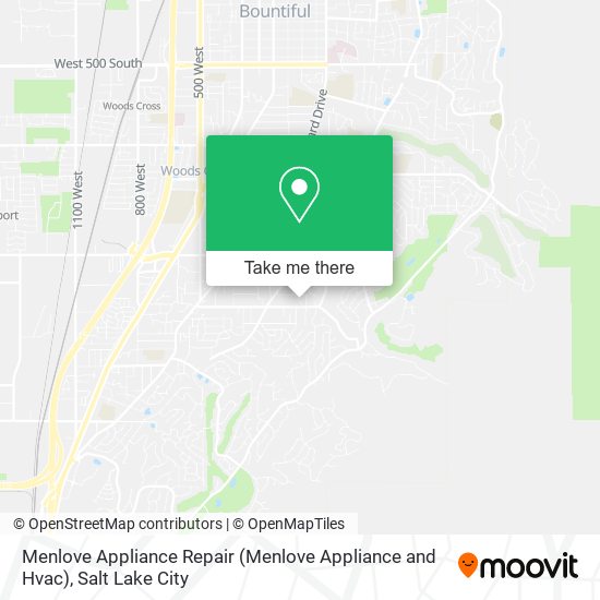 Mapa de Menlove Appliance Repair (Menlove Appliance and Hvac)