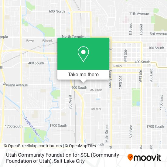 Utah Community Foundation for SCL (Community Foundation of Utah) map