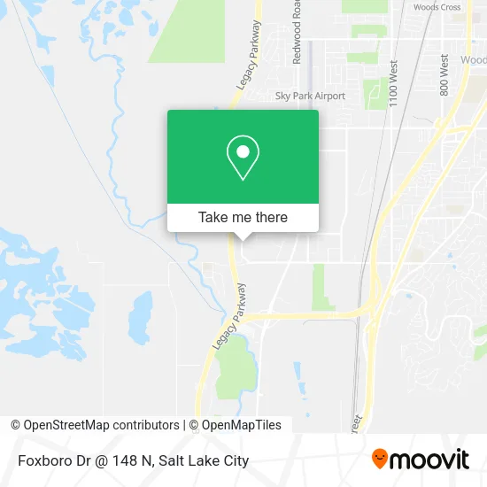 Foxboro Dr @ 148 N map