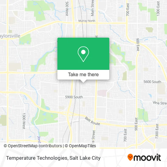 Temperature Technologies map