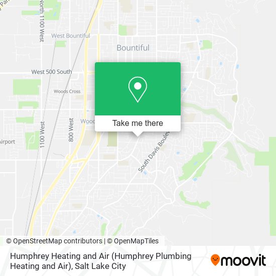 Humphrey Heating and Air map