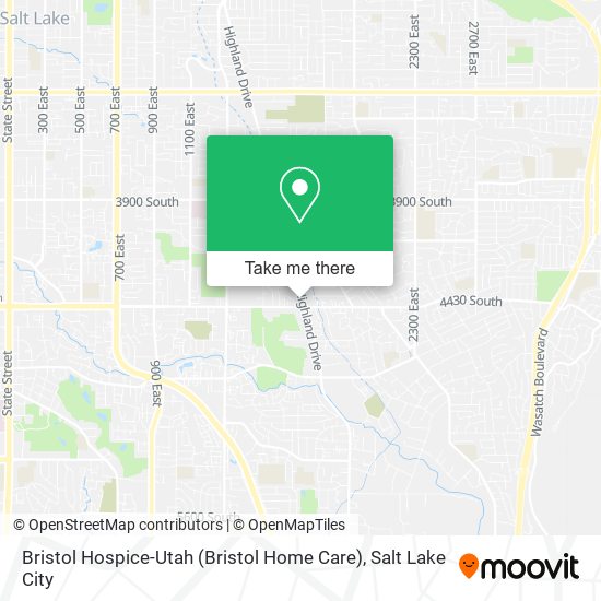 Mapa de Bristol Hospice-Utah (Bristol Home Care)