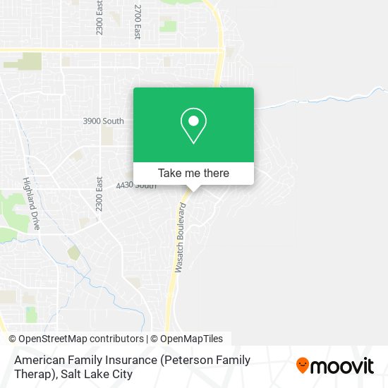 Mapa de American Family Insurance (Peterson Family Therap)
