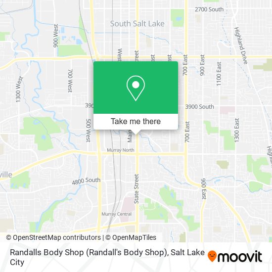 Randalls Body Shop (Randall's Body Shop) map