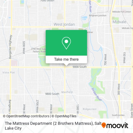 The Mattress Department (2 Brothers Mattress) map