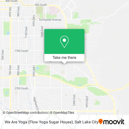 We Are Yoga (Flow Yoga Sugar House) map