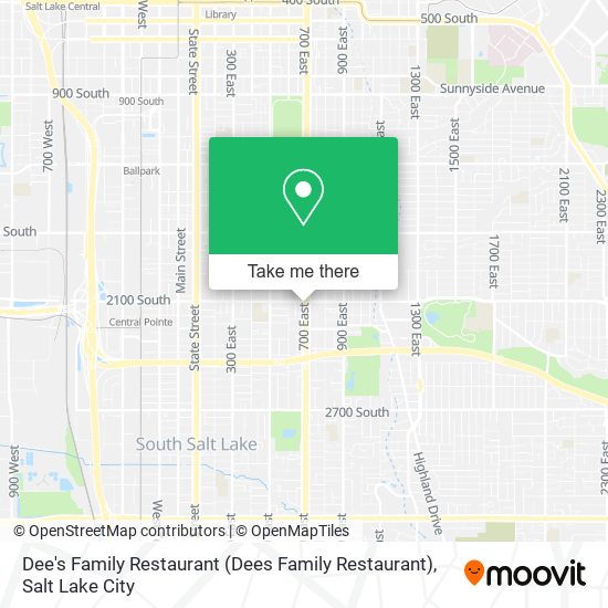 Mapa de Dee's Family Restaurant (Dees Family Restaurant)