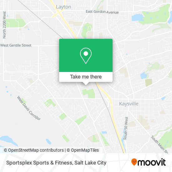 Mapa de Sportsplex Sports & Fitness