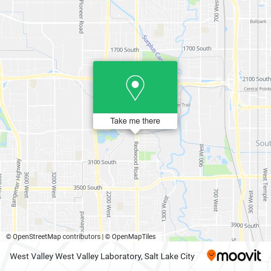 West Valley West Valley Laboratory map