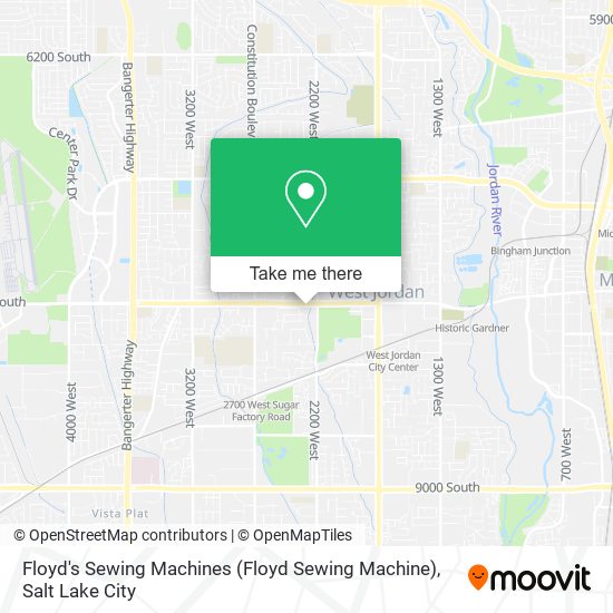 Floyd's Sewing Machines (Floyd Sewing Machine) map