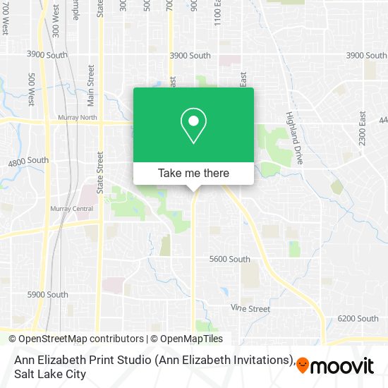 Ann Elizabeth Print Studio (Ann Elizabeth Invitations) map