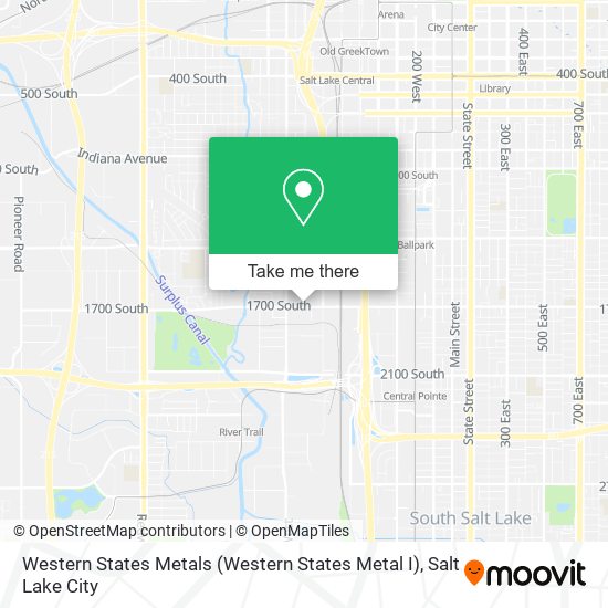 Mapa de Western States Metals (Western States Metal I)