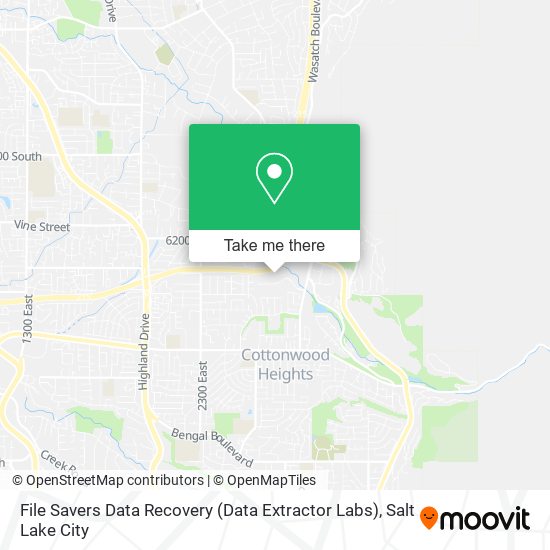 Mapa de File Savers Data Recovery (Data Extractor Labs)