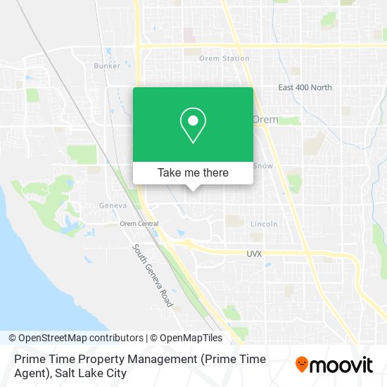 Prime Time Property Management (Prime Time Agent) map