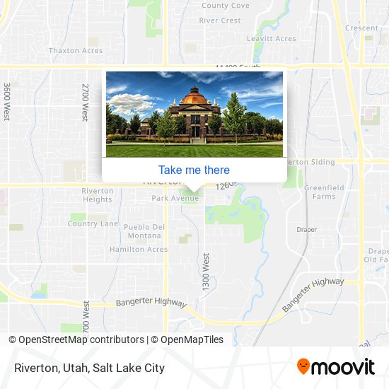 Riverton, Utah map