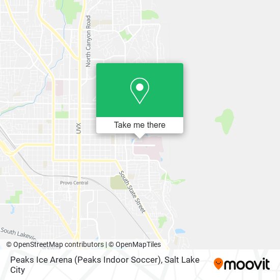 Peaks Ice Arena (Peaks Indoor Soccer) map