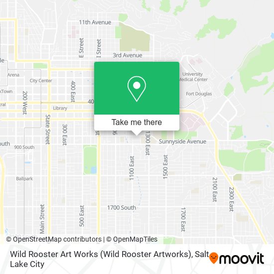 Wild Rooster Art Works (Wild Rooster Artworks) map